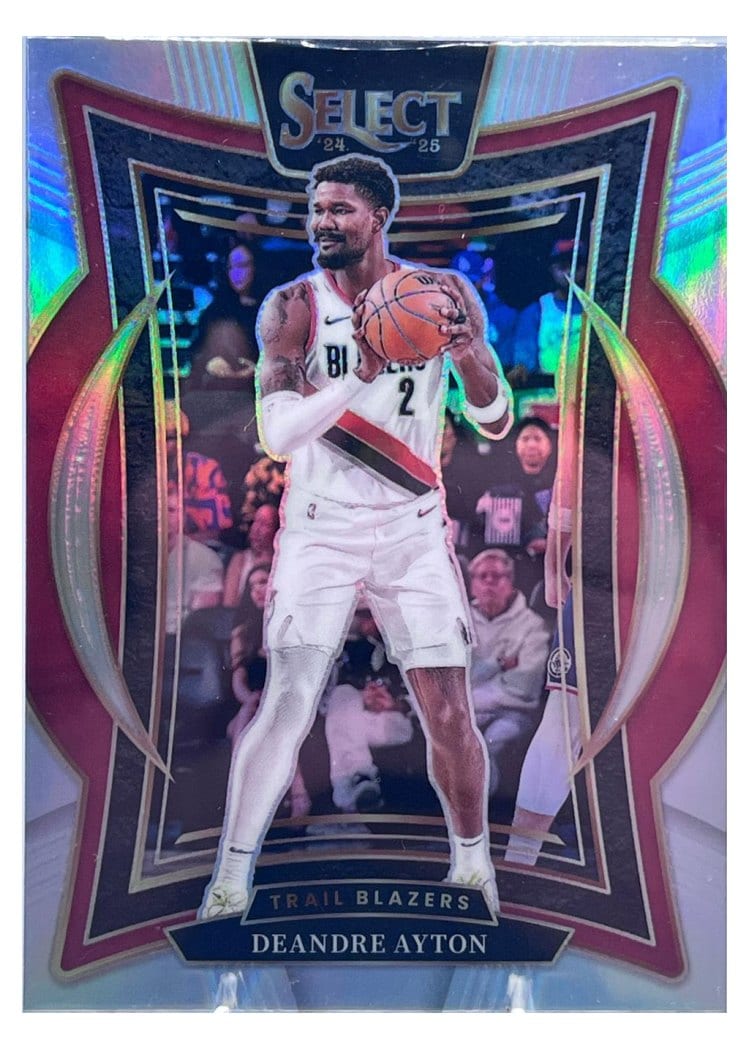 2024-25 Panini Select Base Set Deandre Ayton Silver Prizm #53 card