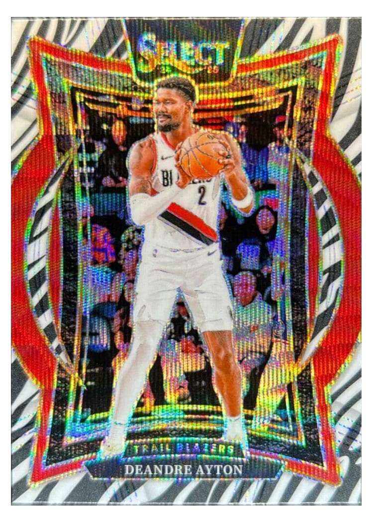 2024-25 Panini Select Base Set Deandre Ayton #53 card