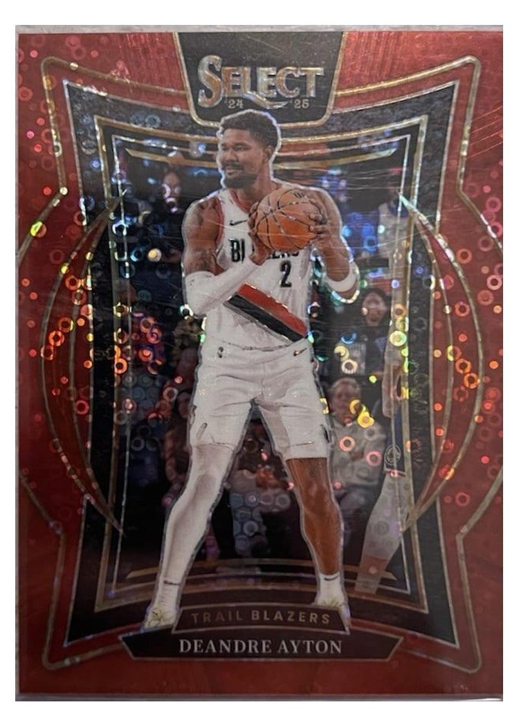 2024-25 Panini Select Base Set Deandre Ayton #53 card