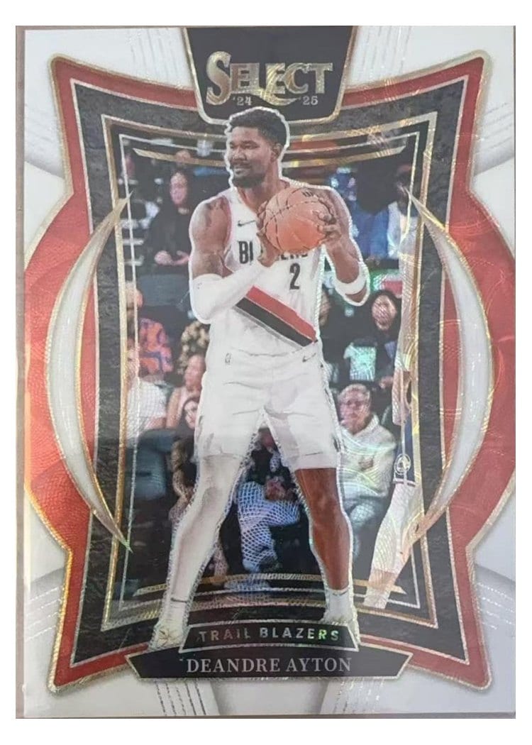 2024-25 Panini Select Base Set Deandre Ayton #53 card