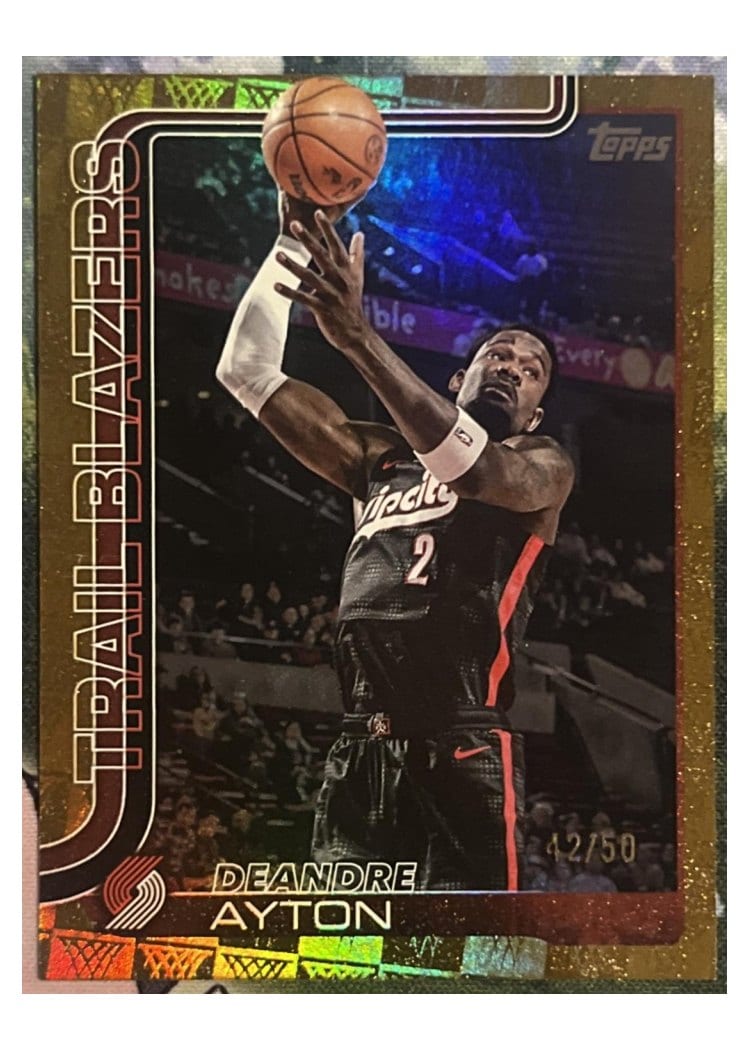 2025-26 Topps Base Set Deandre Ayton #124 card