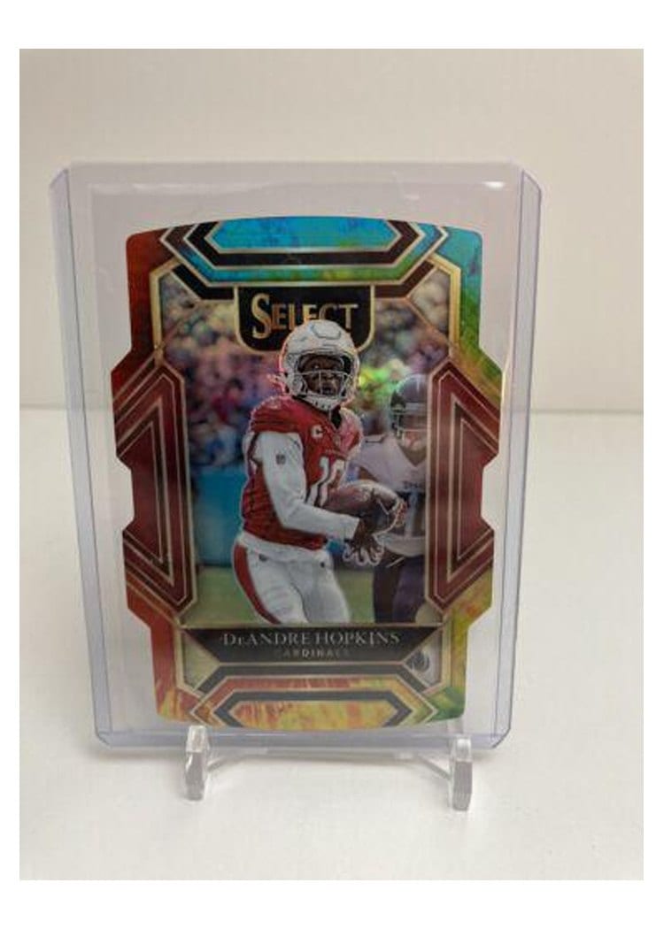 2021 Panini Select Base Set DeAndre Hopkins Tie Dye Die Cut #203 card