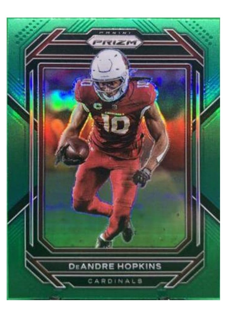2022 Panini Prizm Base Set DeAndre Hopkins Green #5 card