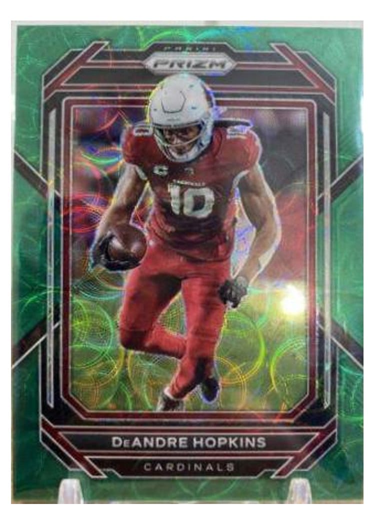 2022 Panini Prizm Base Set DeAndre Hopkins Green Scope #5 card