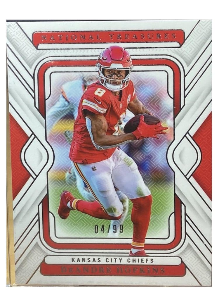 2024 Panini National Treasures Base Set DeAndre Hopkins #96 card