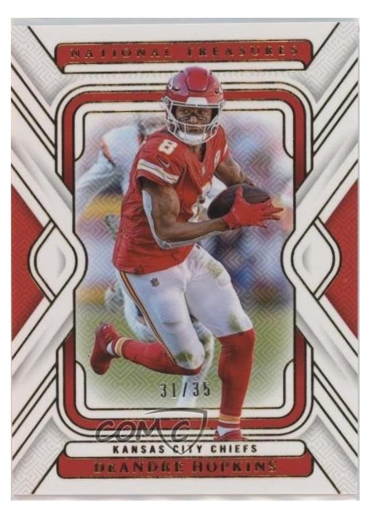 2024 Panini National Treasures Base Set DeAndre Hopkins #96 card