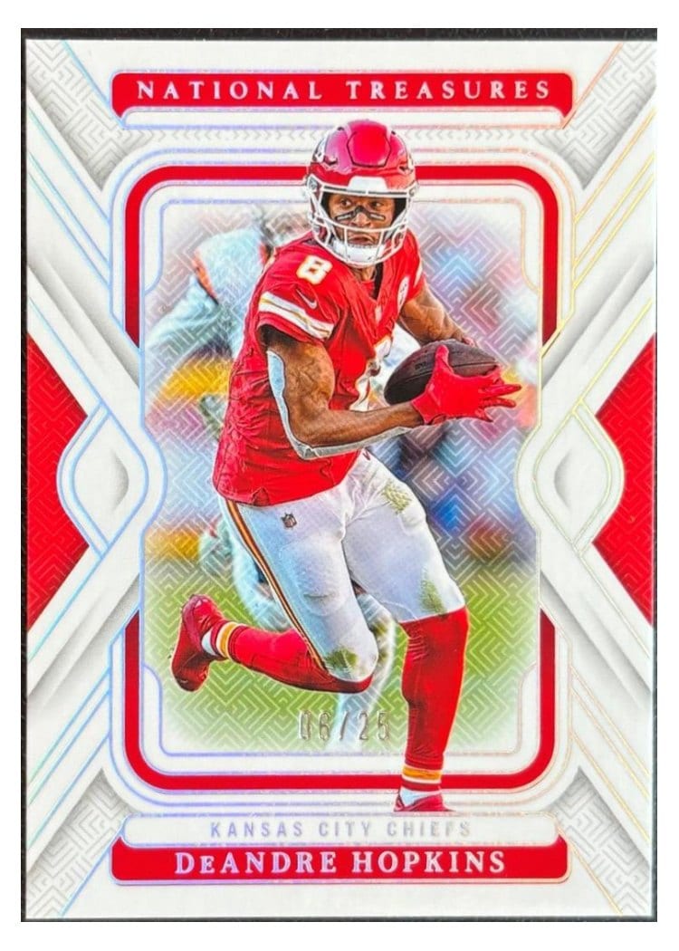 2024 Panini National Treasures Base Set DeAndre Hopkins #96 card