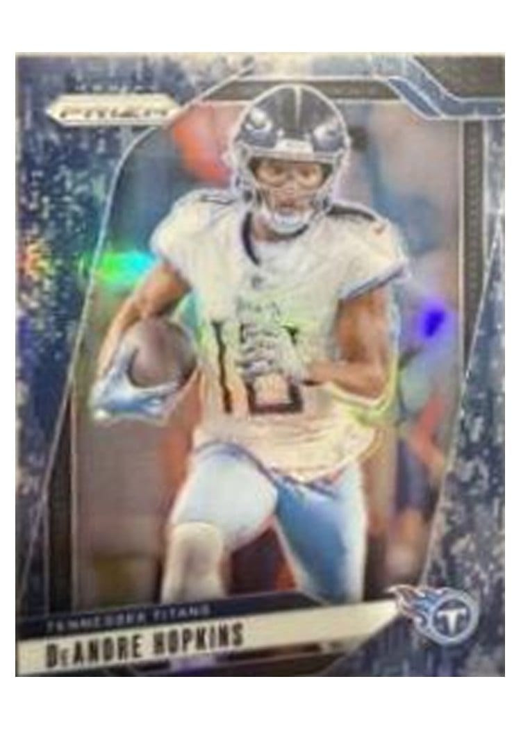 2024 Panini Prizm Base Set DeAndre Hopkins Navy Camo #279 card
