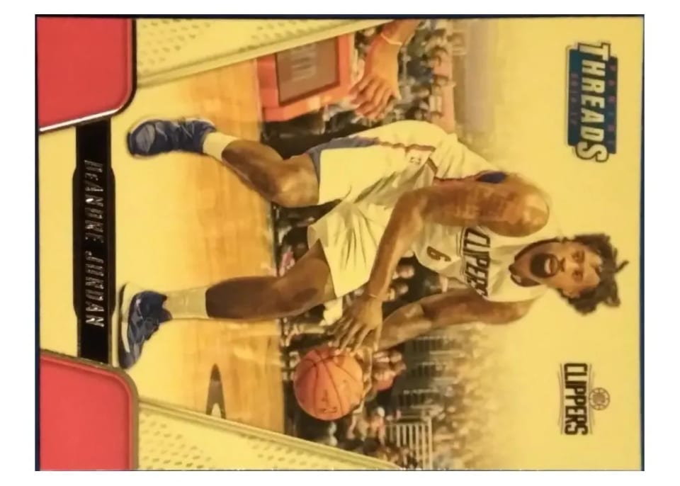 2016 Panini Threads DeAndre Jordan #5 card