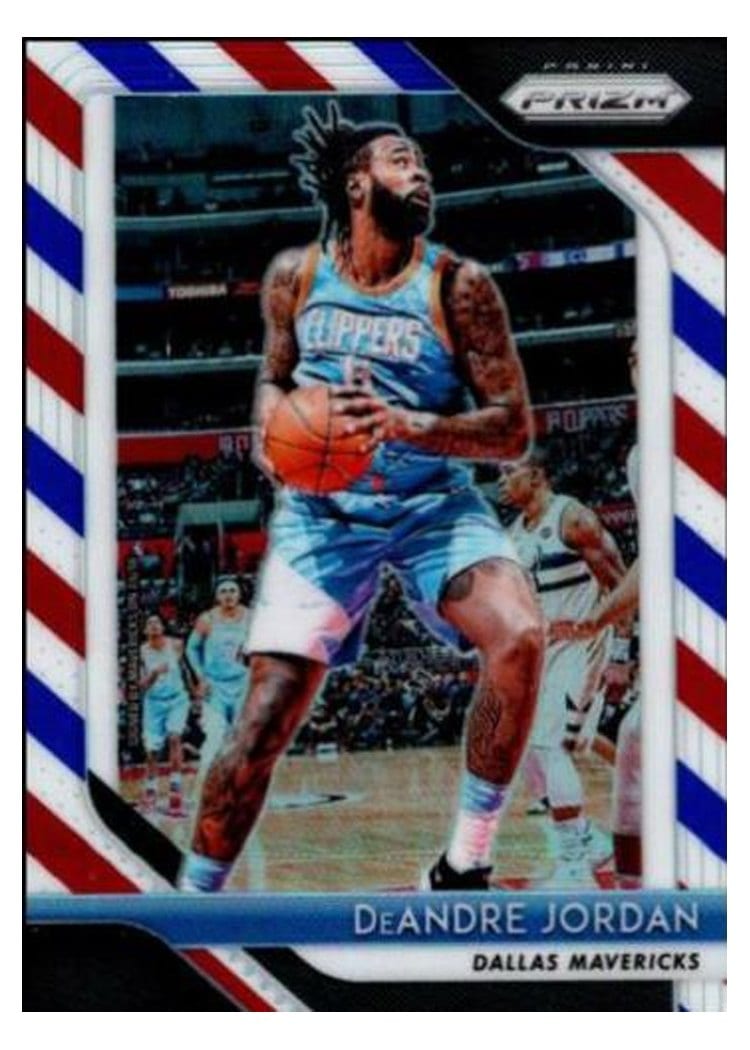 2018-19 Panini Prizm Base Set DeAndre Jordan #12 card