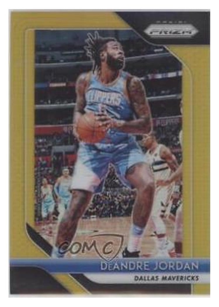 2018-19 Panini Prizm Base Set DeAndre Jordan #12 card