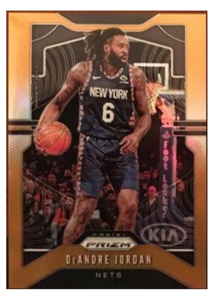 2018-19 Panini Prizm Base Set DeAndre Jordan #12 card