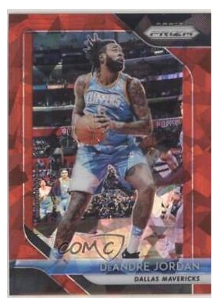 2018-19 Panini Prizm Base Set DeAndre Jordan #12 card