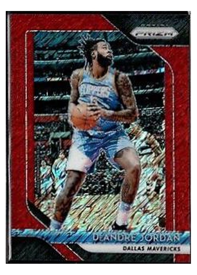 2018-19 Panini Prizm Base Set DeAndre Jordan #12 card