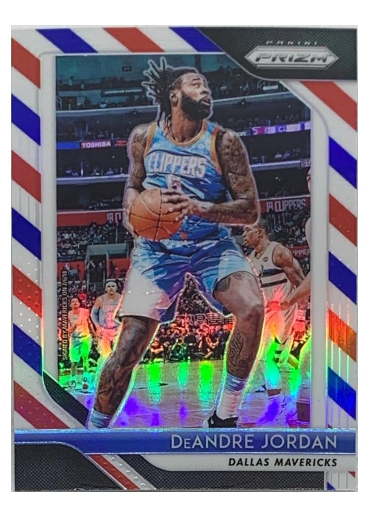 2018-19 Panini Prizm Base Set DeAndre Jordan #12 card
