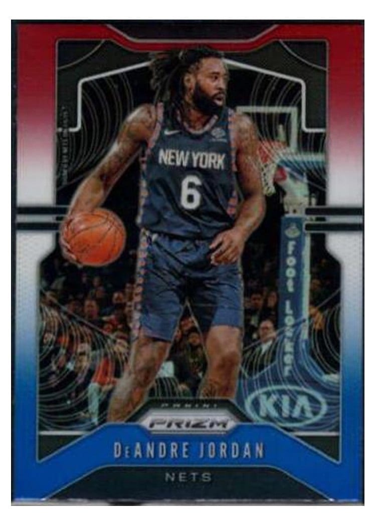 2019-20 Panini Prizm Base Set DeAndre Jordan #243 card