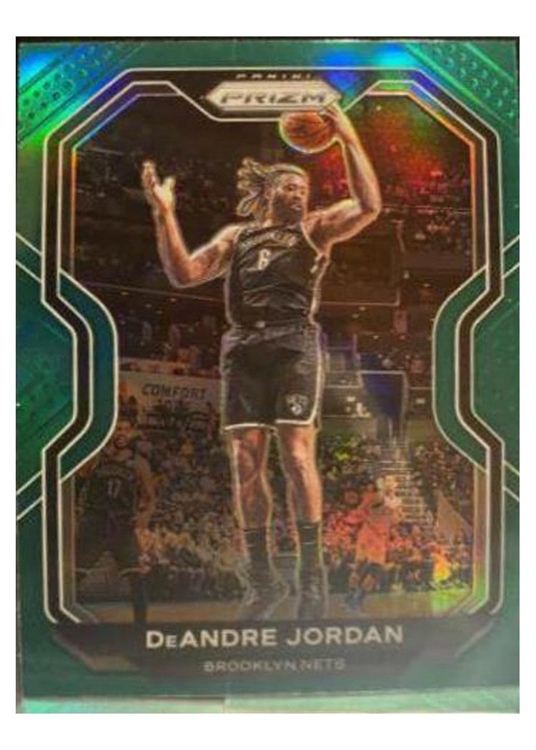 2020-21 Panini Prizm Base Set DeAndre Jordan #130 card
