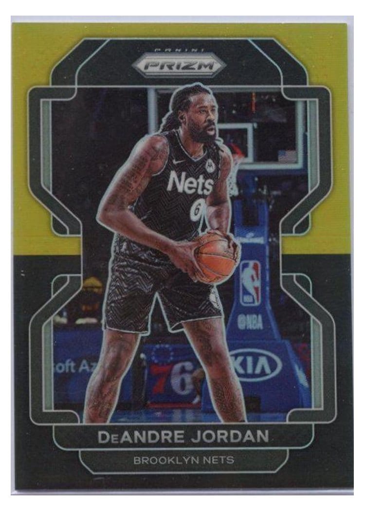 2021-22 Panini Prizm Base Set DeAndre Jordan #2 card