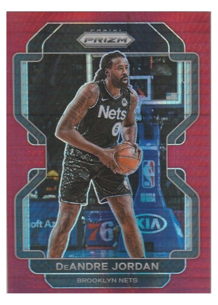 2021-22 Panini Prizm Base Set DeAndre Jordan #2 card