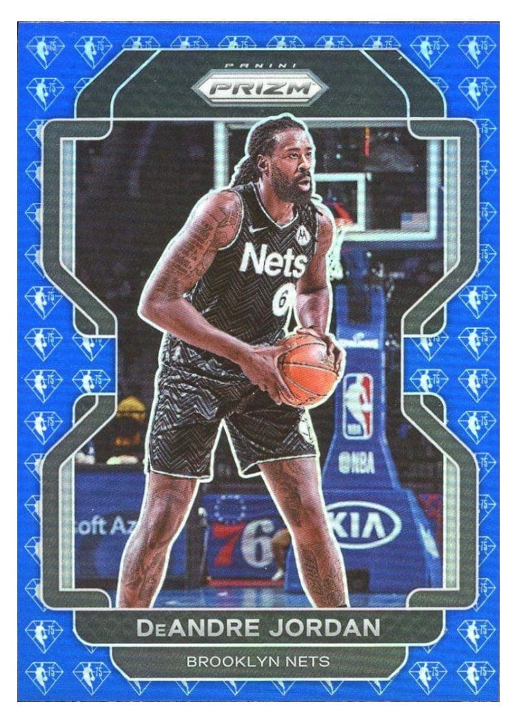 2021-22 Panini Prizm Base Set DeAndre Jordan #2 card