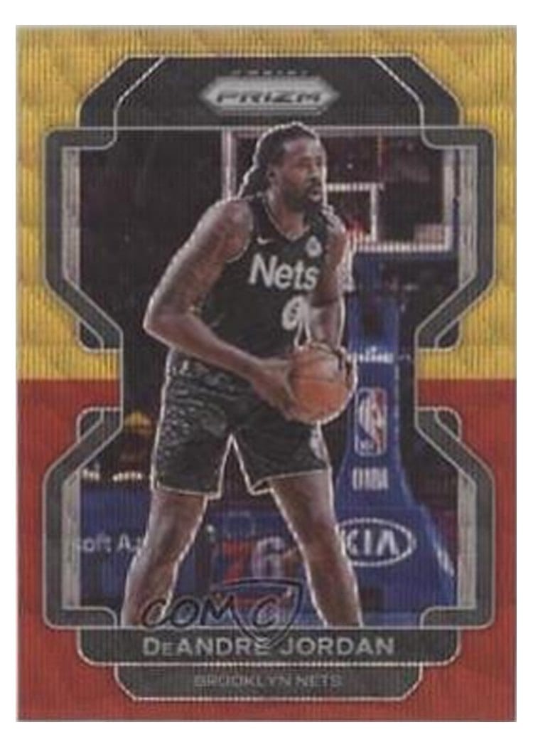 2021-22 Panini Prizm Base Set DeAndre Jordan #2 card