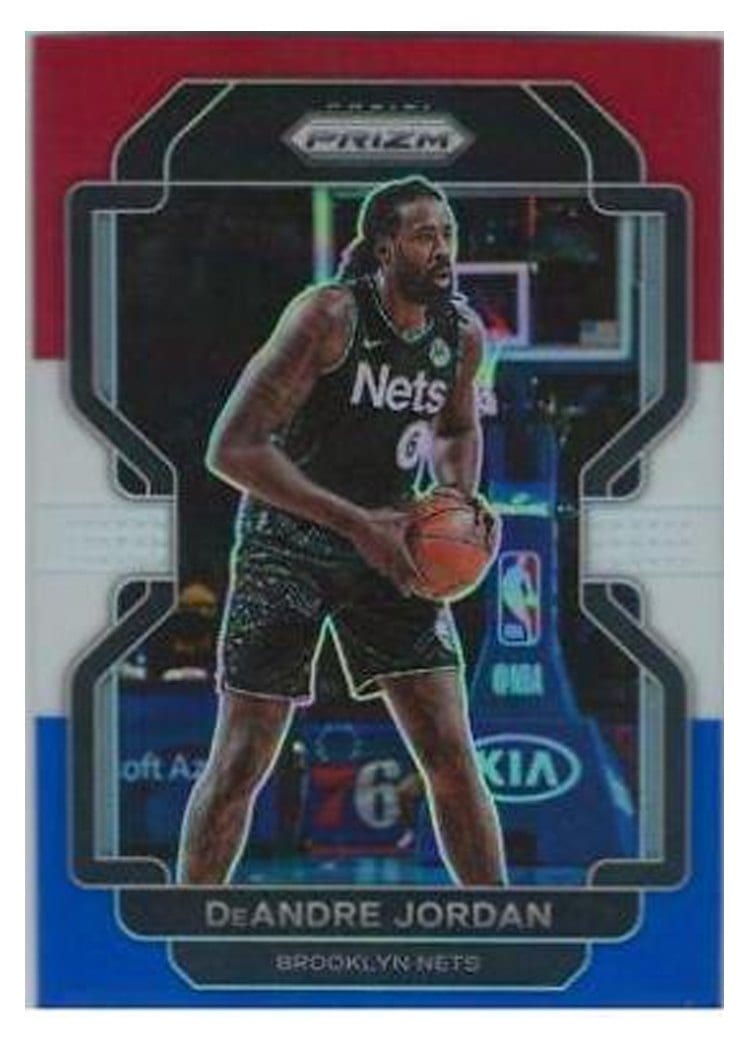 2021-22 Panini Prizm Base Set DeAndre Jordan #2 card