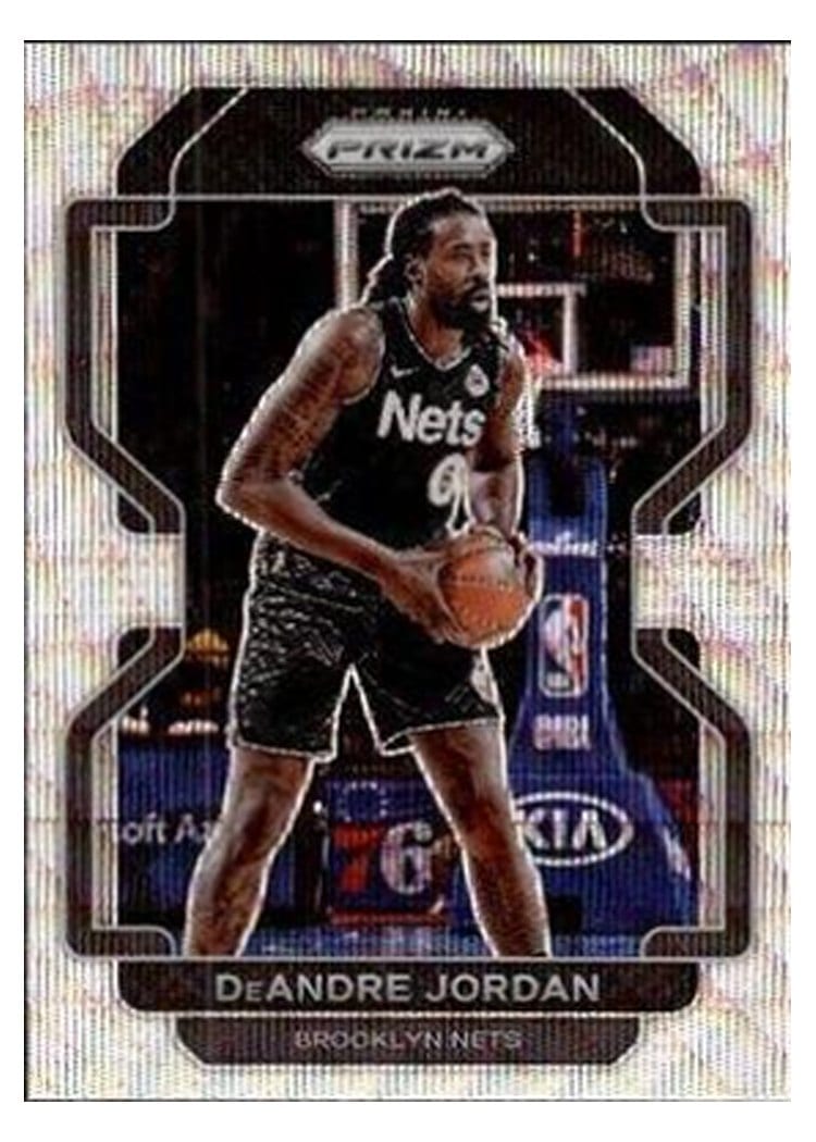 2021-22 Panini Prizm Base Set DeAndre Jordan #2 card