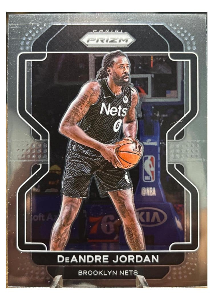 2021-22 Panini Prizm Base Set DeAndre Jordan #2 card