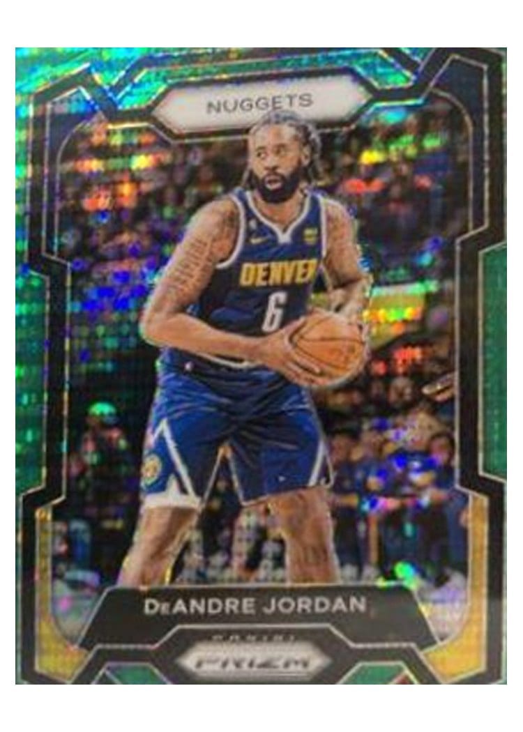 2023-24 Panini Prizm Base Set DeAndre Jordan Green Pulsar #271 card