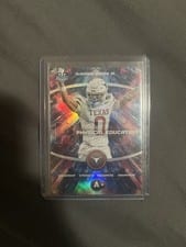 2025 Bowman University Chrome Physical Education Refractor DeAndre Moore Jr. #PE-19 card
