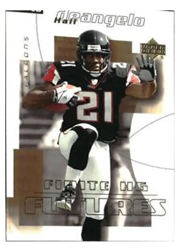 2004 Upper Deck Foundations DeAngelo Hall #249-P card