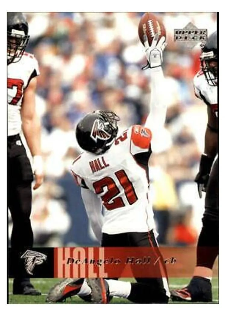 2006 Upper Deck DeAngelo Hall #12 card