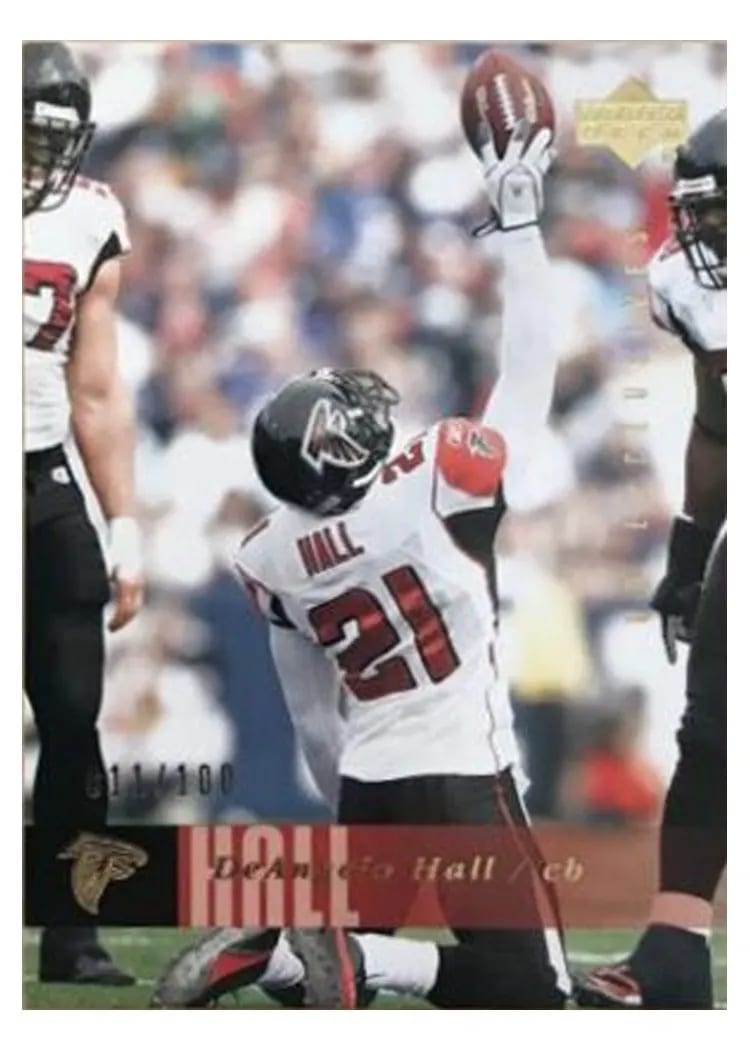 2006 Upper Deck DeAngelo Hall #12 card