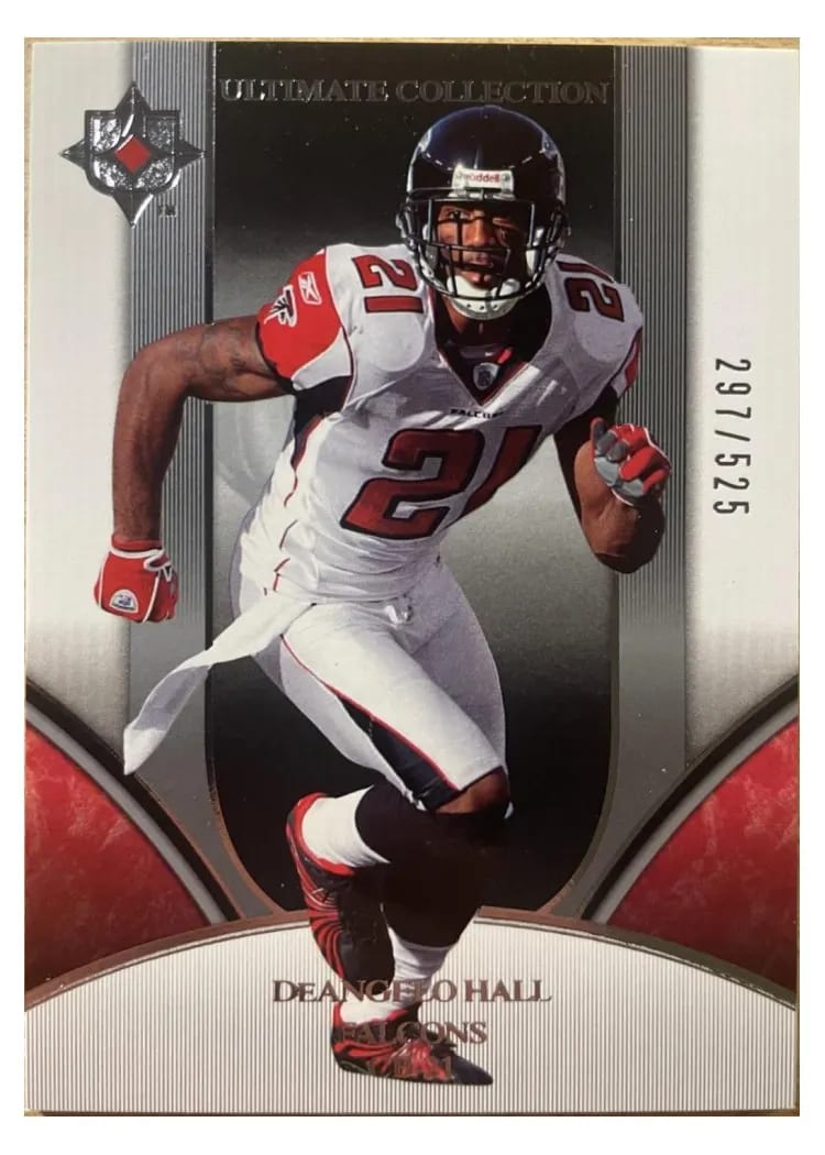 2006 Upper Deck Ultimate Collection DeAngelo Hall #9 card