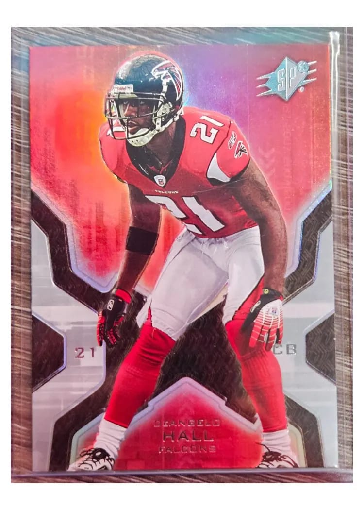 2007 Spx DeAngelo Hall #7 card