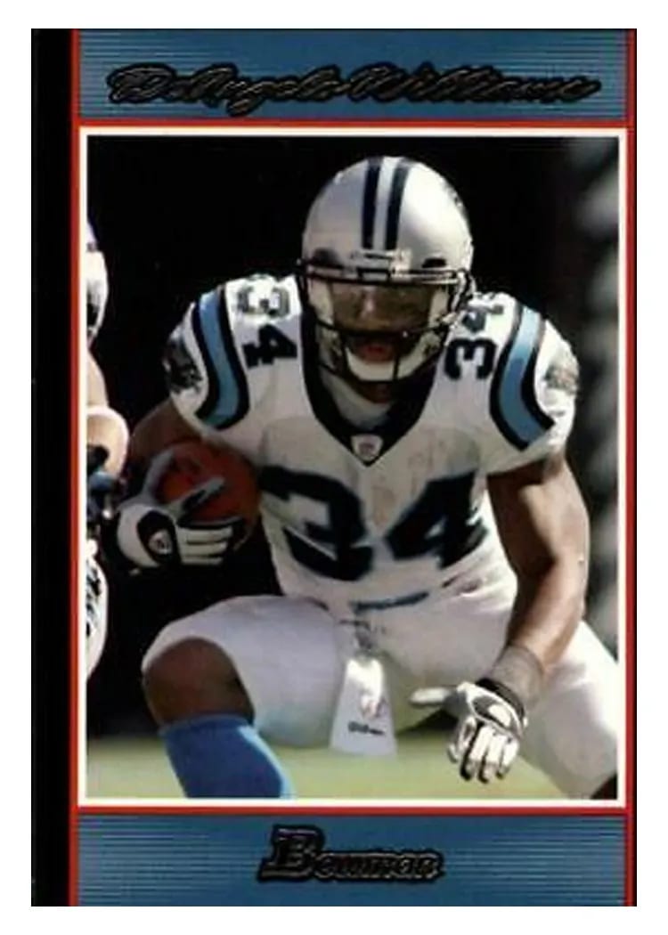 2007 Bowman DeAngelo Williams #30 card