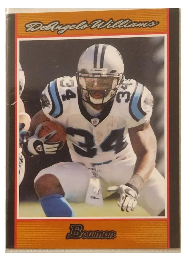 2007 Bowman DeAngelo Williams #30 card