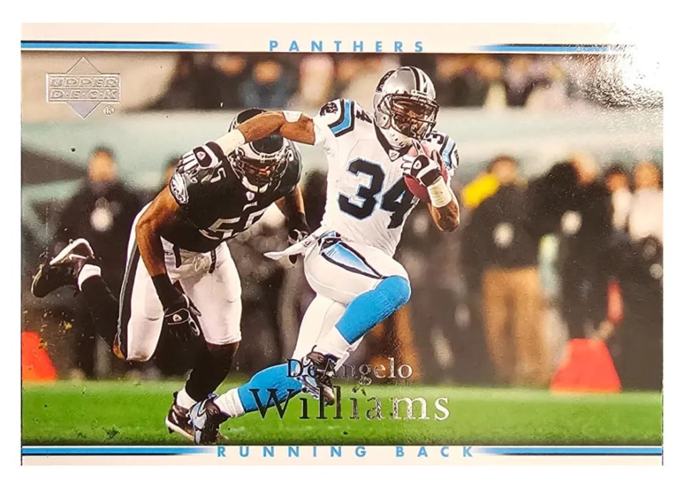 2007 Upper Deck DeAngelo Williams #23 card