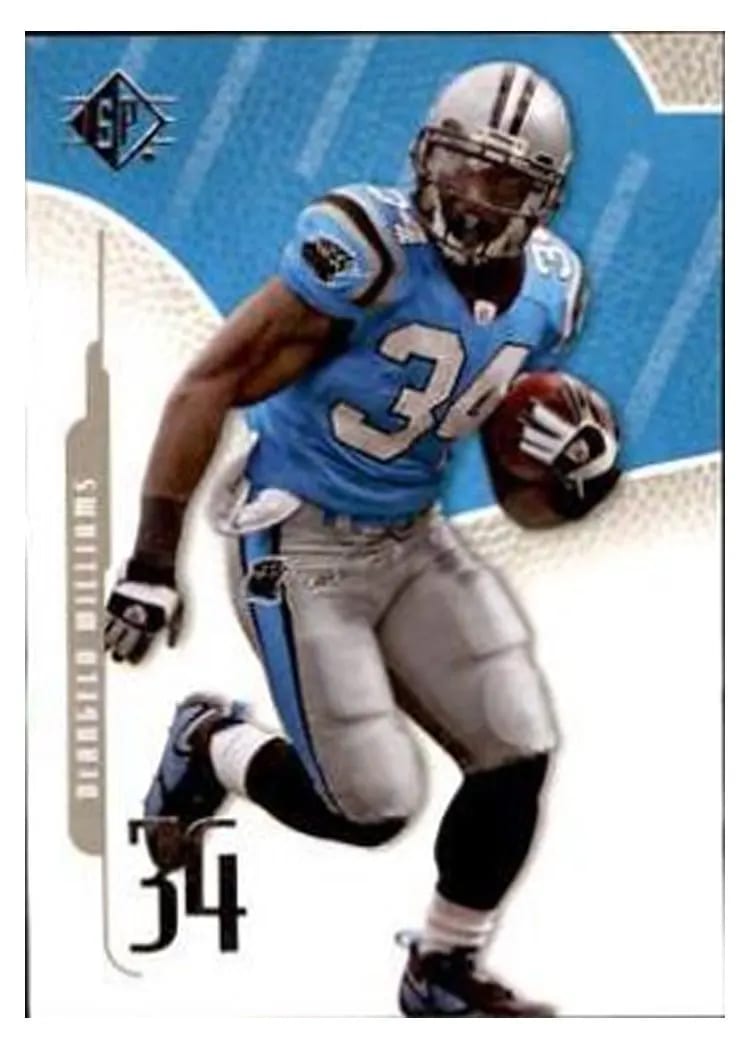 2008 SP Authentic DeAngelo Williams #79 card