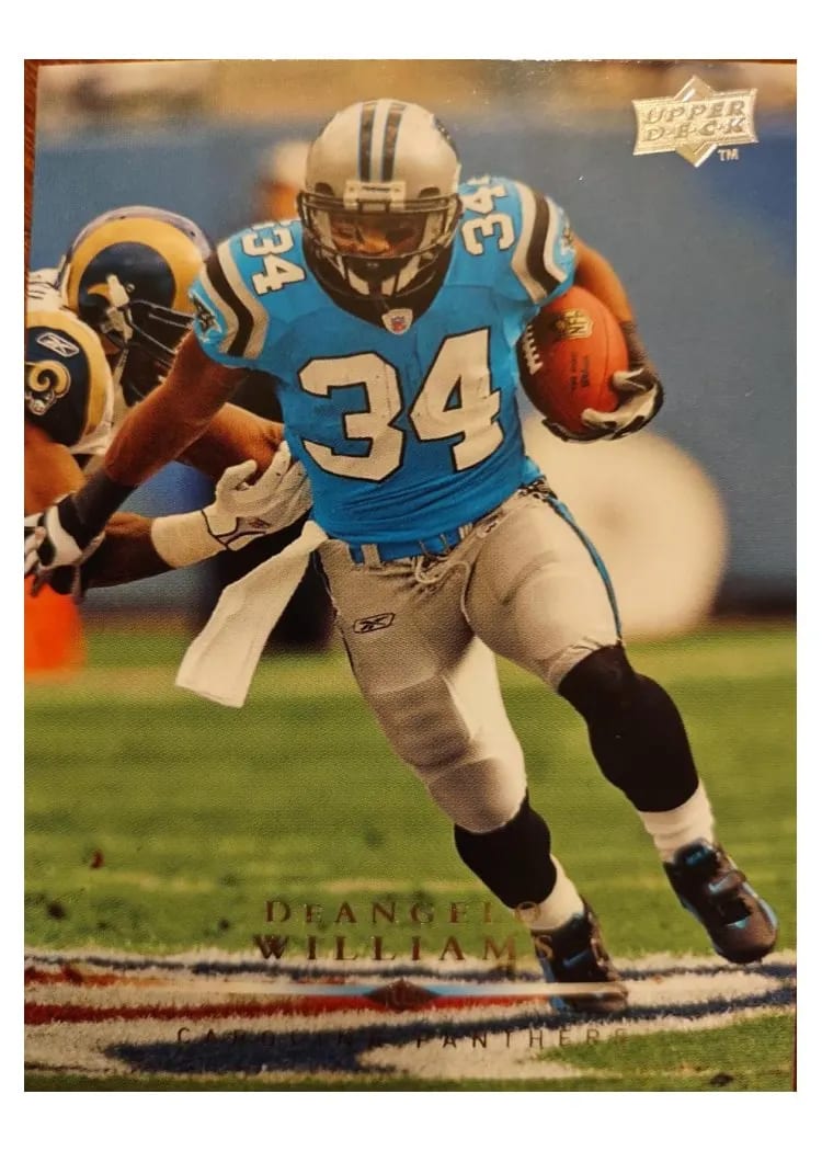 2008 Upper Deck DeAngelo Williams #23 card