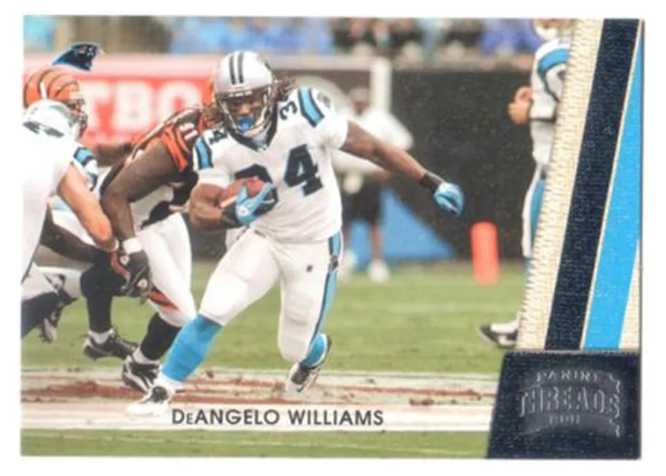 2011 Panini Threads DeAngelo Williams #20 card