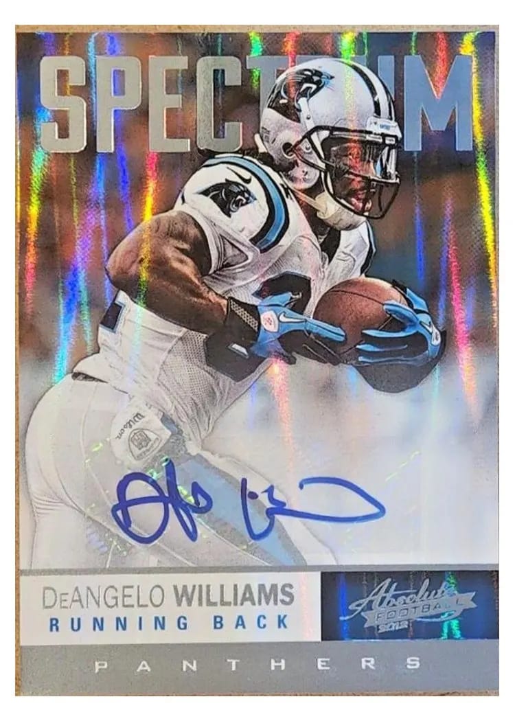 2012 Panini Absolute DeAngelo Williams #3 card