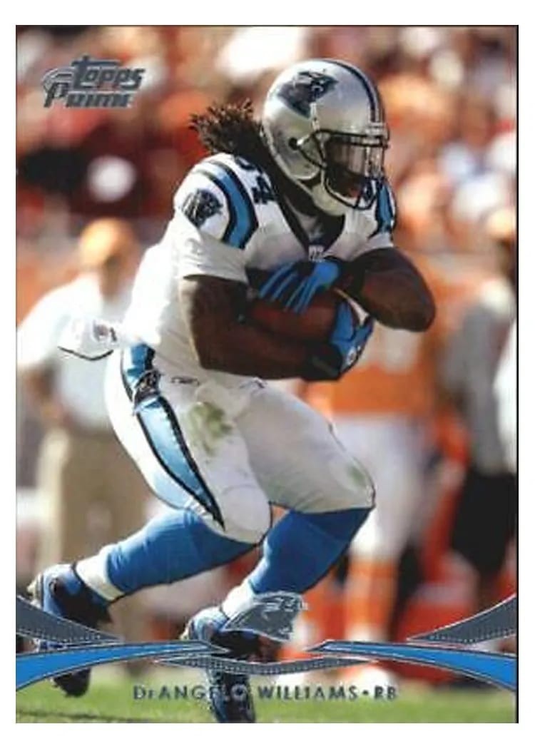 2012 Topps Prime DeAngelo Williams #2 card