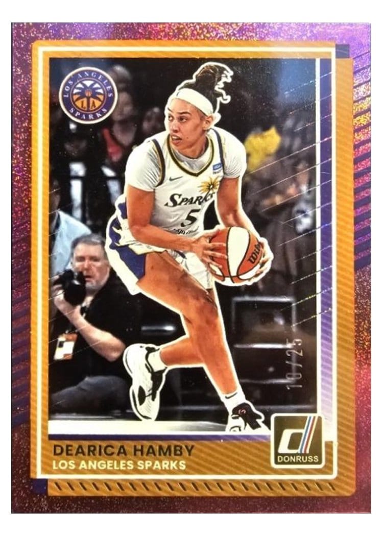 2025-26 Donruss WNBA Base Set Dearica Hamby #43 card