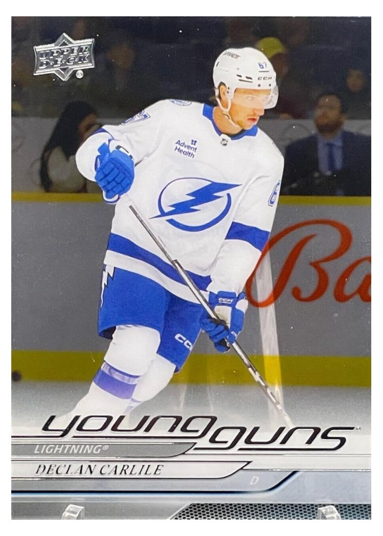 2024-25 Upper Deck Base Set Declan Carlile #467 card