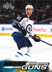 2022-23 Upper Deck Base Set Declan Chisholm #486 card