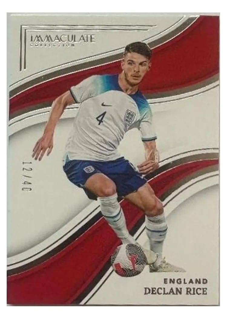 2023 Panini Immaculate Declan Rice #13 card