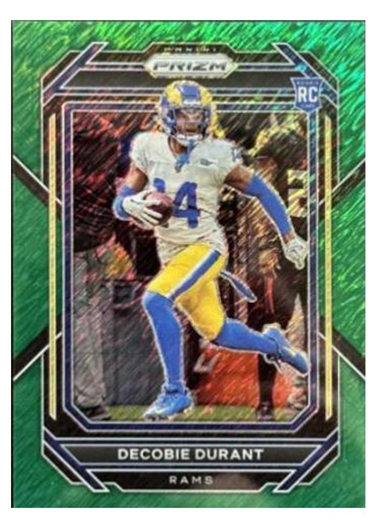 2022 Panini Prizm Base Set Decobie Durant #347 card