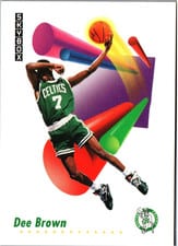 1991-92 SkyBox Base Set Dee Brown #13 card
