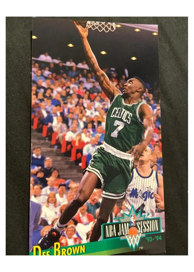 1993 Fleer Jam Session Dee Brown #11 card